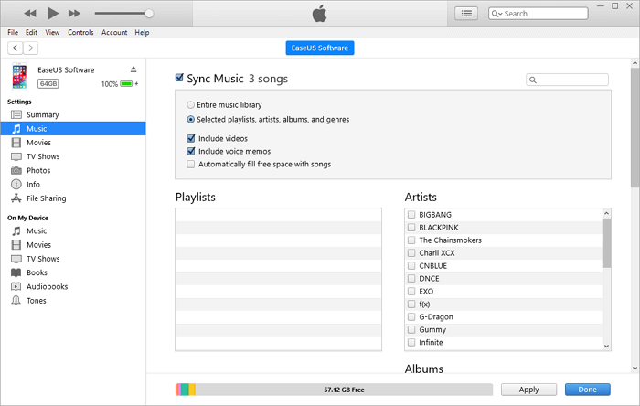 How To Add Music From Itunes To Iphone In Simple Steps Easeus