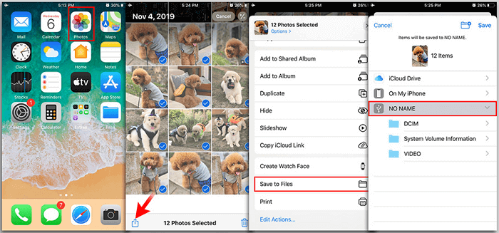 2 Ways to Transfer Photos from iPad to SD Card - EaseUS