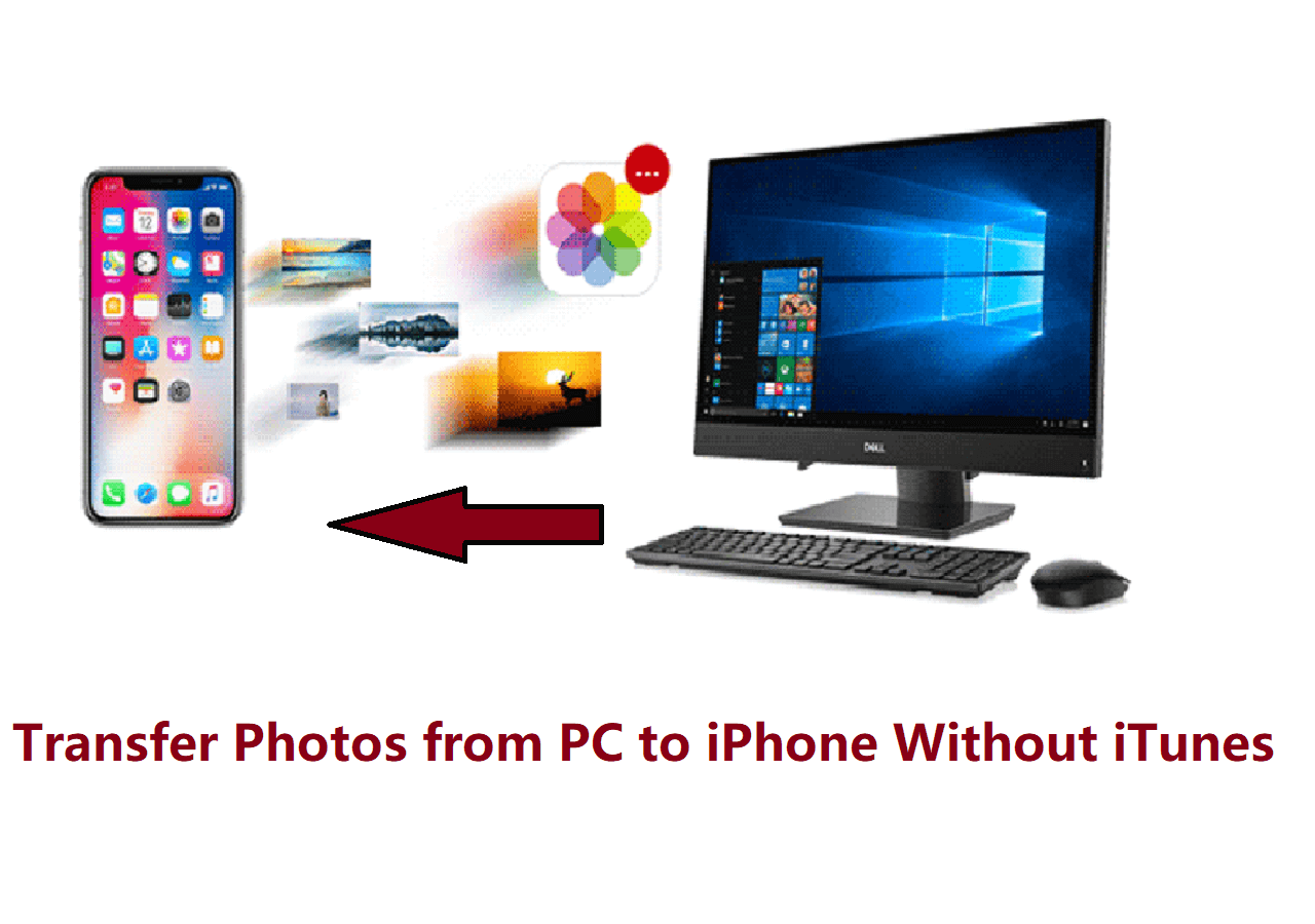 6 Simple Ways to Transfer Photos from PC to iPhone without iTunes EaseUS