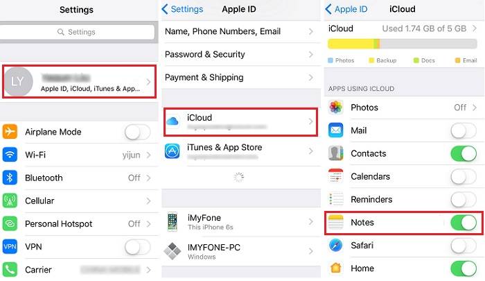 Sync a spreadsheet from an iOS device