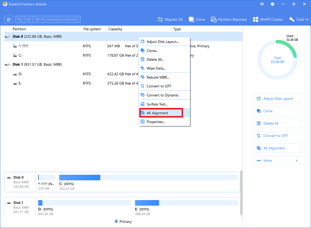 kingston ssd partition tool