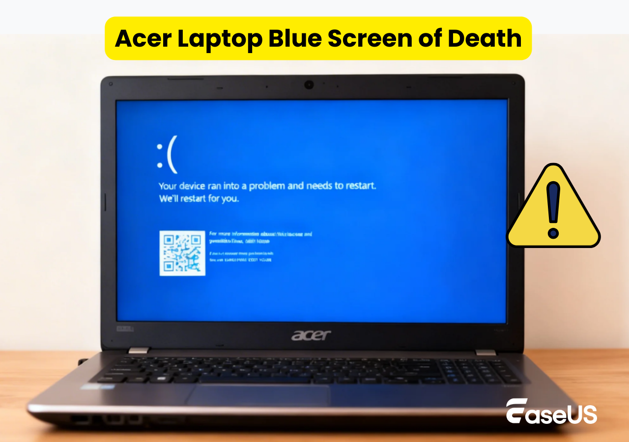 Layar Biru Kematian pada Laptop Acer - Perbaiki Sekarang!