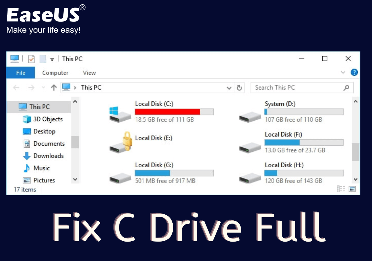 How do I recover only my C drive?