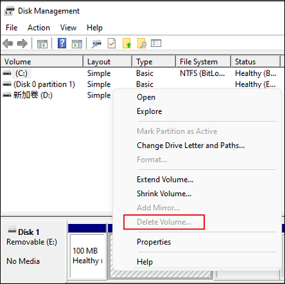 How Fix "Can't Volume on in Disk Management - EaseUS
