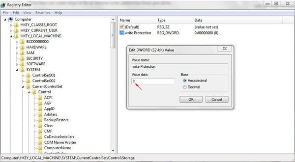 Как снять защиту от записи с ssd