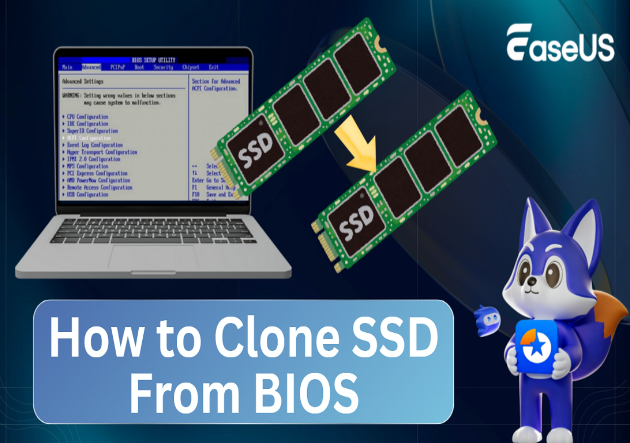 BIOS'tan SSD klonlama