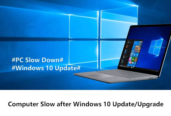 Компютърът на Windows бавно след актуализация на Windows 10