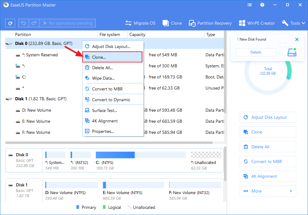 acronis clone mac partition