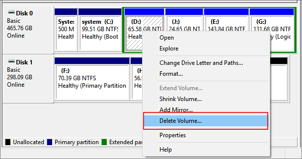 How To Merge Partitions In Windows 7 With Pictures Easeus