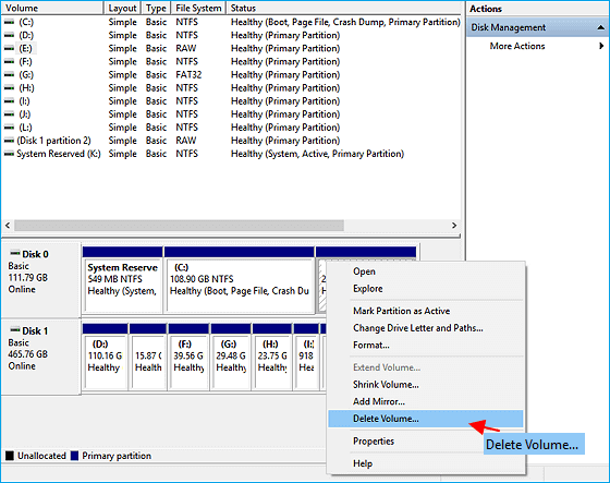 How to Delete Partitions on in 11/10 Full Guide]-