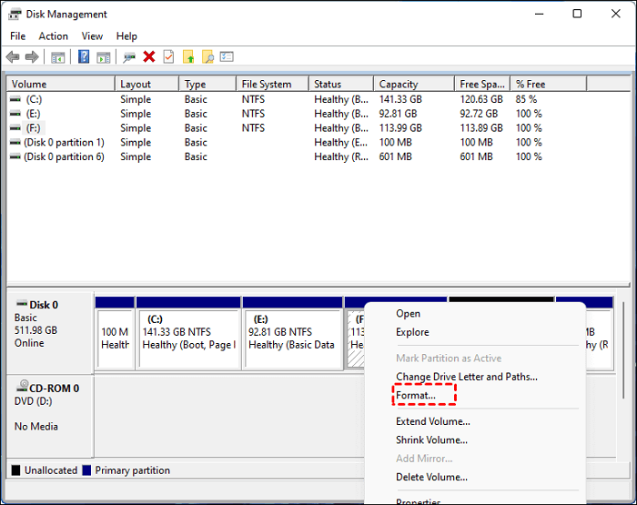 Comment formater un disque dur Samsung SSD sous Windows 10/11 [Guide  détaillé 2024] - EaseUS