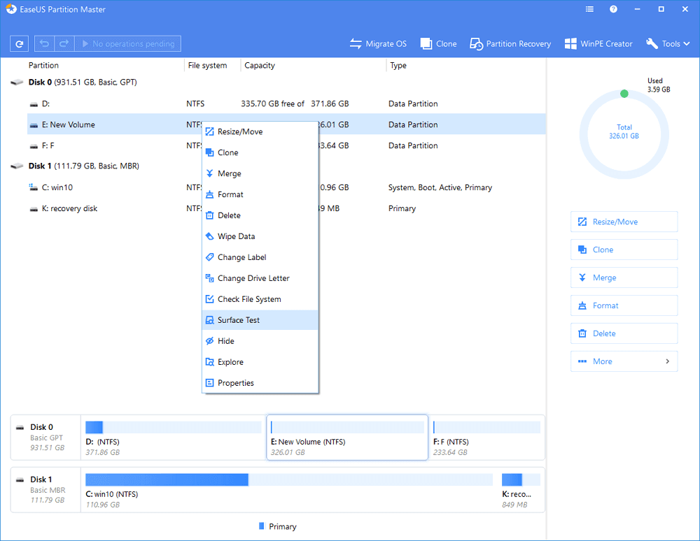 Hard disk 3f0