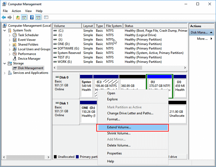 windows 7 change disk number