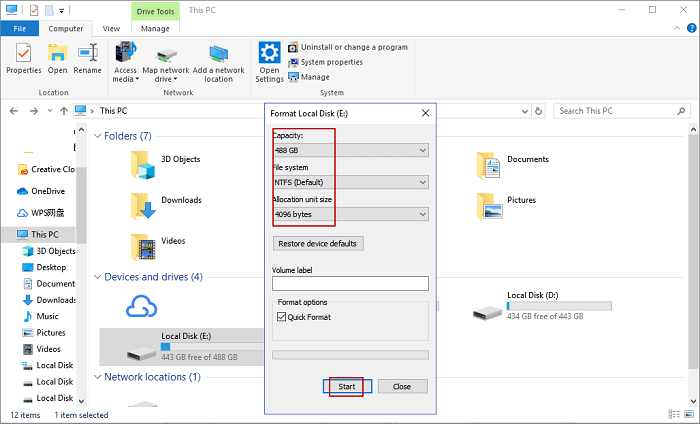 Format Flash Drive Losing - EaseUS