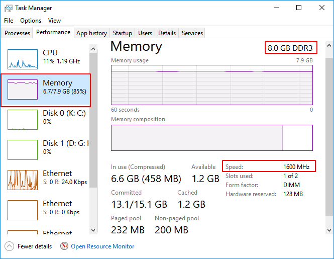 skarp Opmærksom klon 10 Fixes to Resolve High Memory Usage Issue on Windows 11/10 [2023  Tutorial] – EaseUS