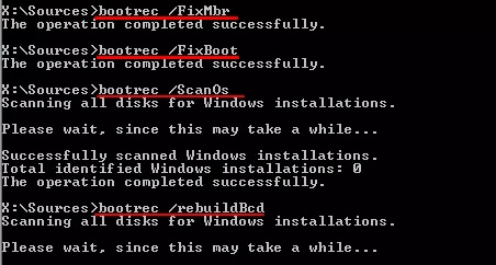 Fix corrupted MBR in Windows 8