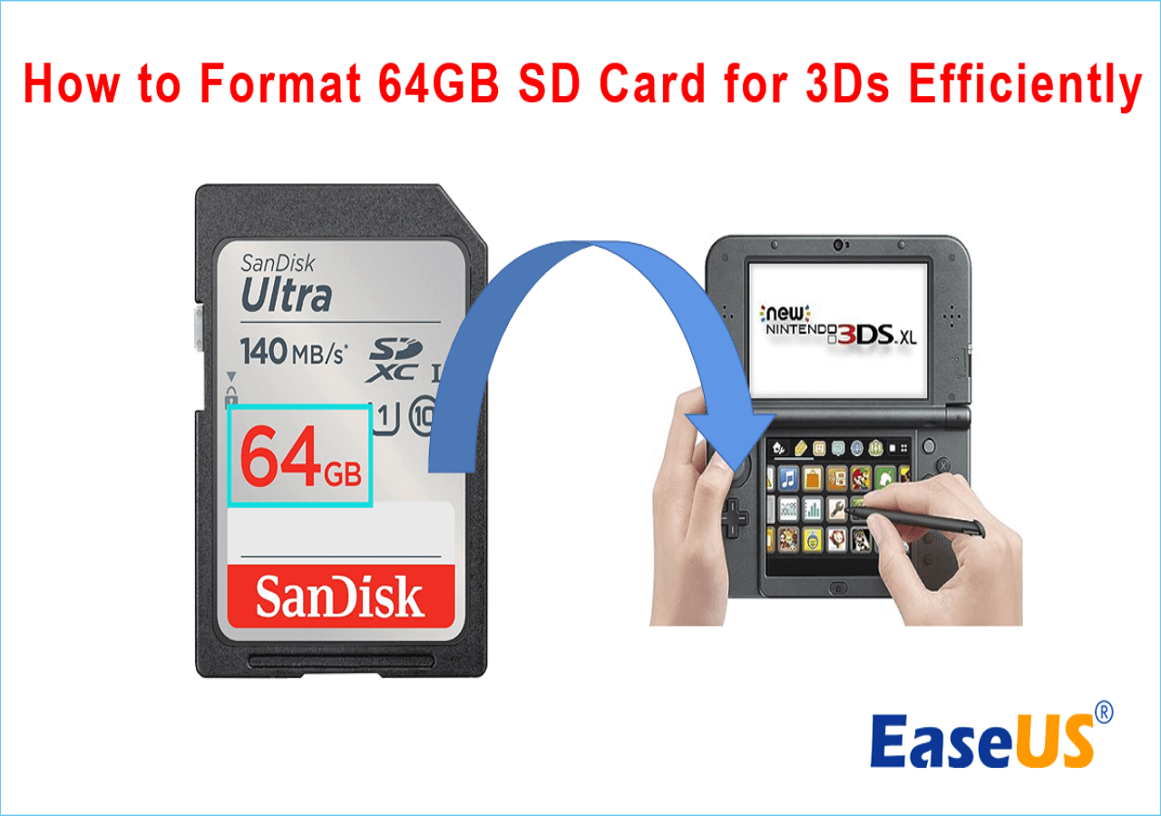 format 64gb sd card for 3ds