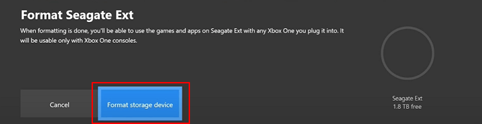 how to format wd external hard drive for xbox one