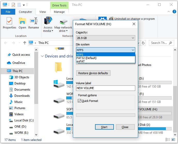 how to format a hard drive windows 7 for mac