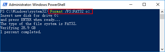Format To Fat32 For Usb Or External Hard Drive In Windows 10 Easeus