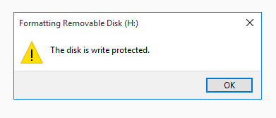 usb drive format fix