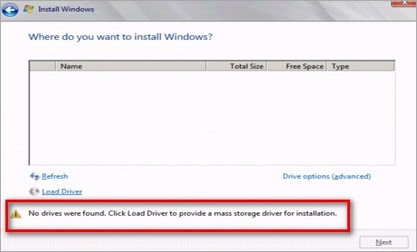 mass storage controller driver windows 7