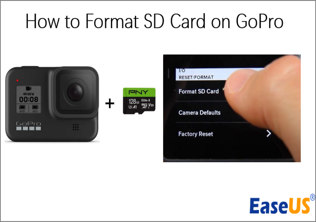 How Format SD Card on GoPro [2023 - EaseUS