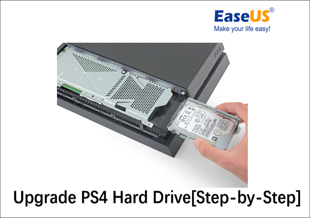 Efficient Ways To Fix PS4 Disc Drive Not Working! Error Reading! - EaseUS