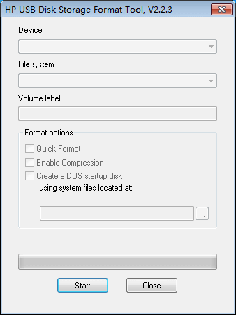 hard drive formatting tool windows