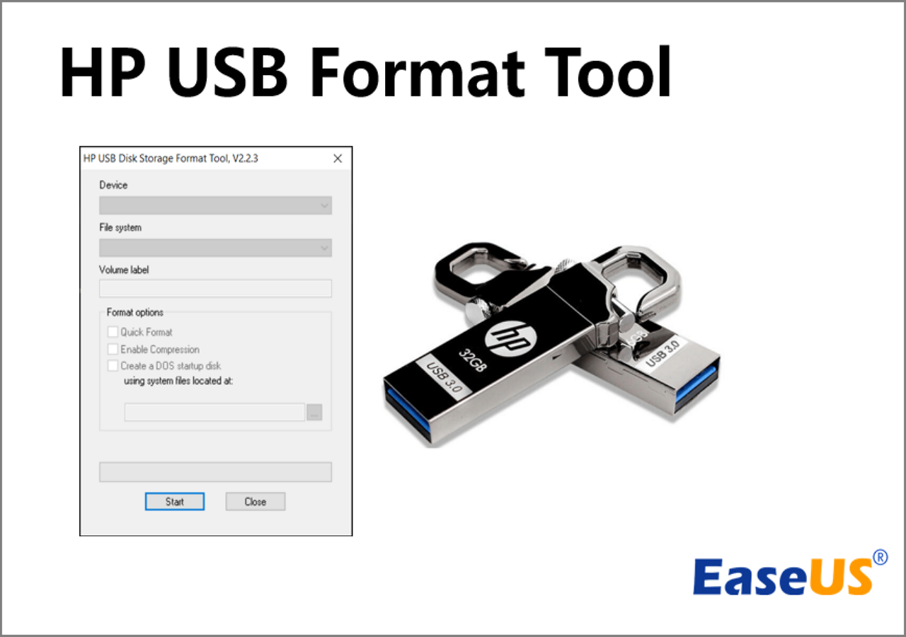 hp usb format tool