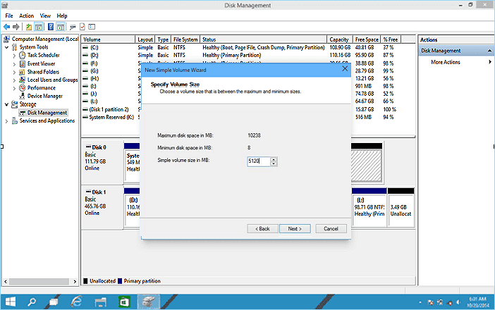 Partition Windows 10 free 2.