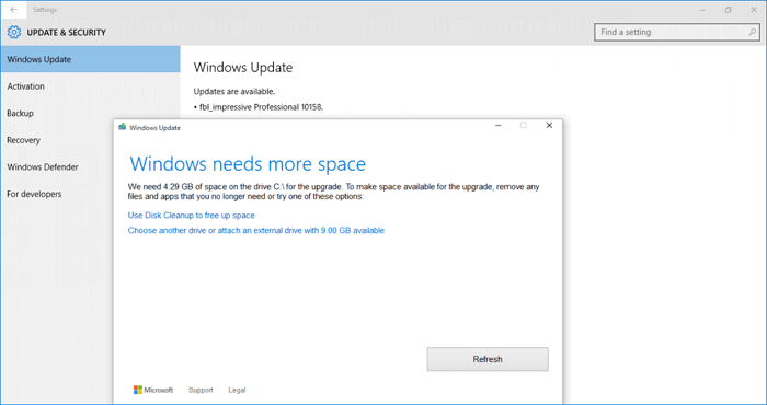 not enough sflash storage on mac for windows not enough sflash storage on mac for windows