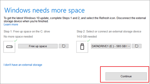 Not Enough Space For Windows 10 Update Fix It Now Easeus