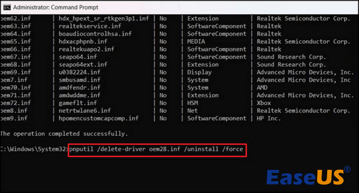 pnputil-usuń-sterownik
