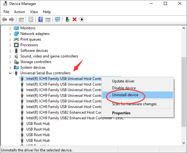 Reinstall WD USB controllers to make it work again.