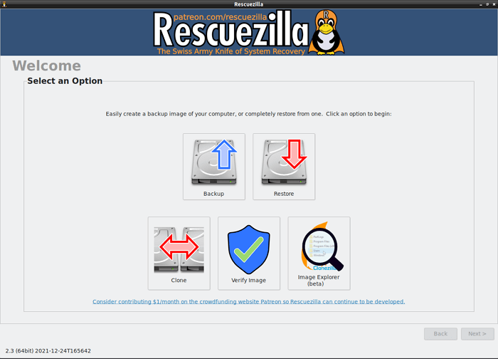 Bild von rescuzilla