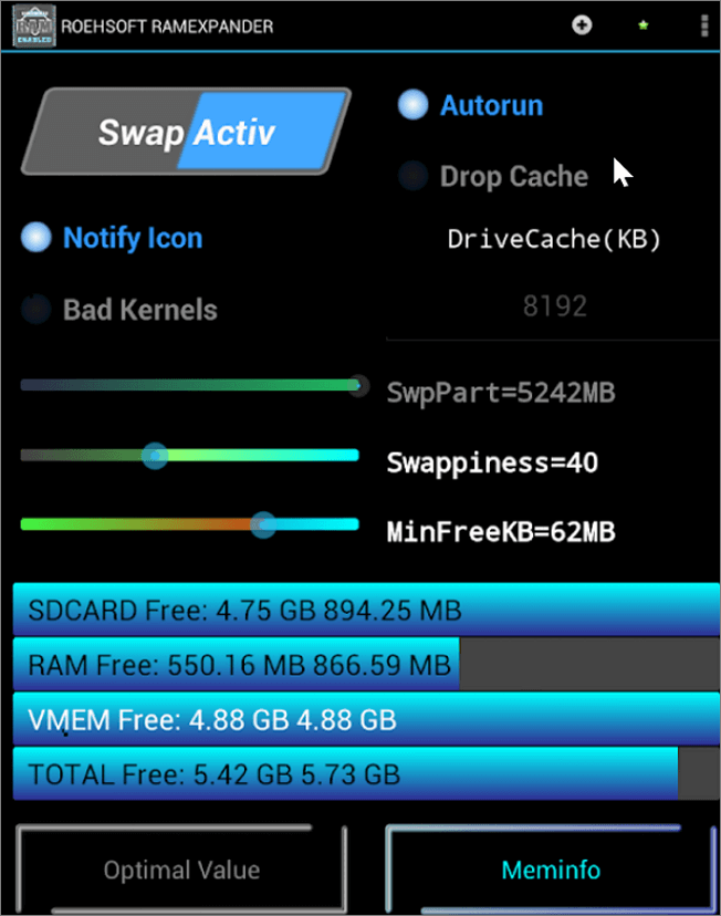 How to Increase PC Ram using SD Card Memory Space