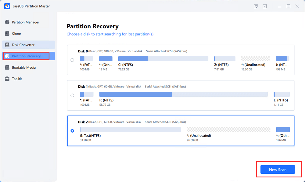 partition find and mount repair?