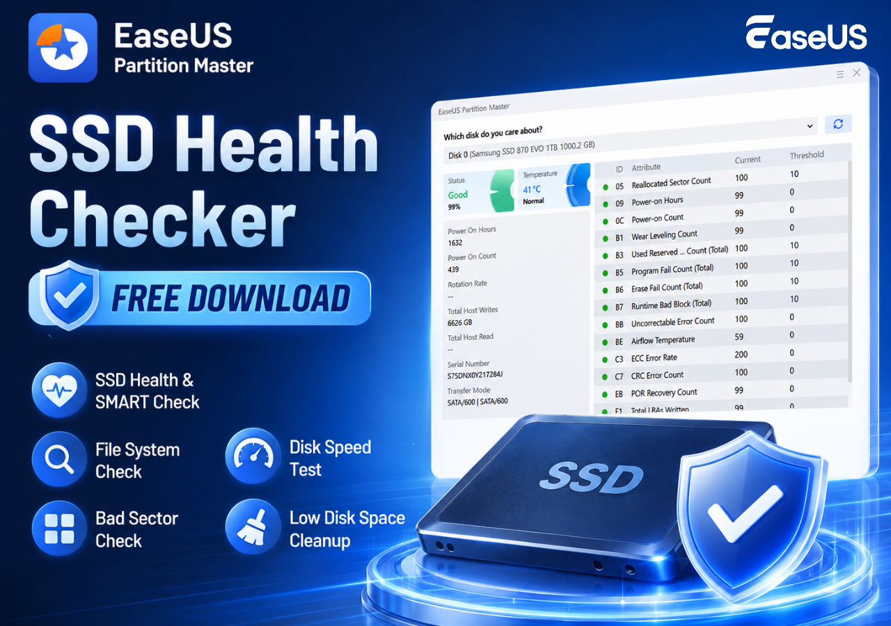SSD Health Checker Free Download: How to Check SSD Health on Windows