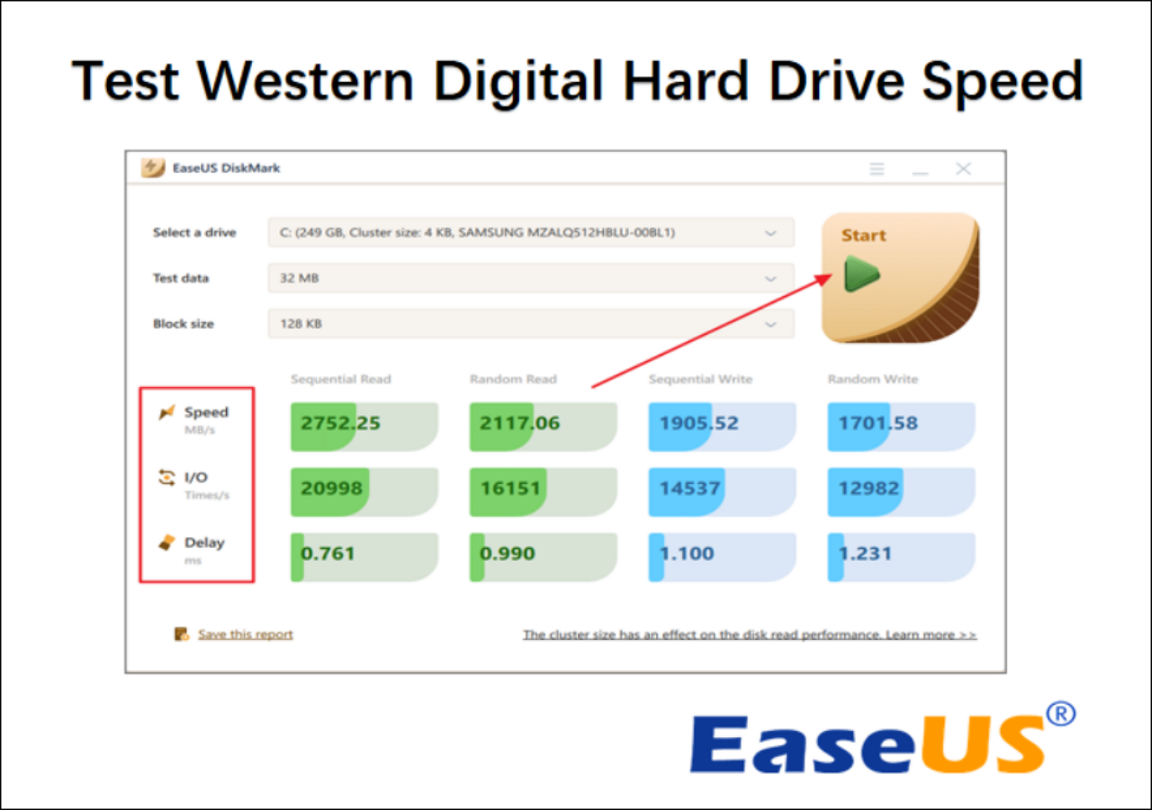 How to Test Western Digital Hard Drive Speed [StepbyStep Guide] EaseUS