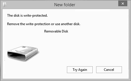 dvd-r write protected error