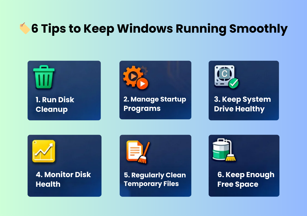 Tips agar Windows tetap berjalan lancar.