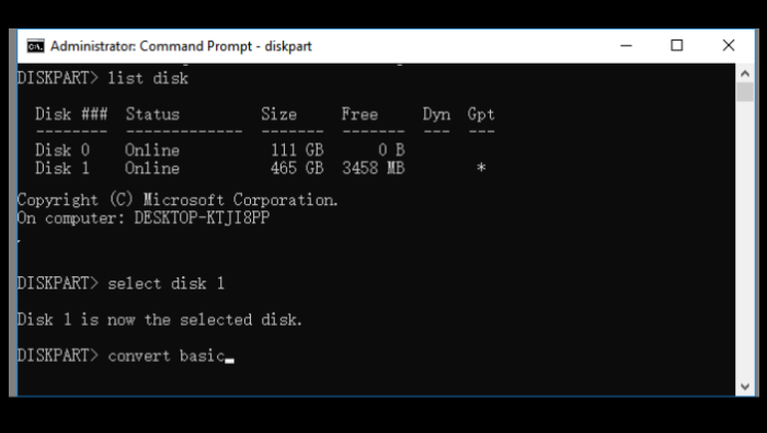 digite converter básico