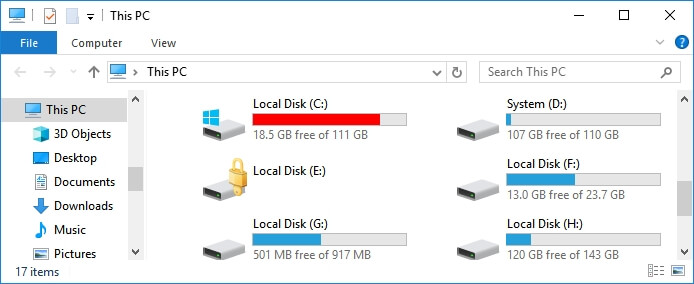 3 Solutions: Solve C Drive Full and Out of Space in Windows 11/10/8/7