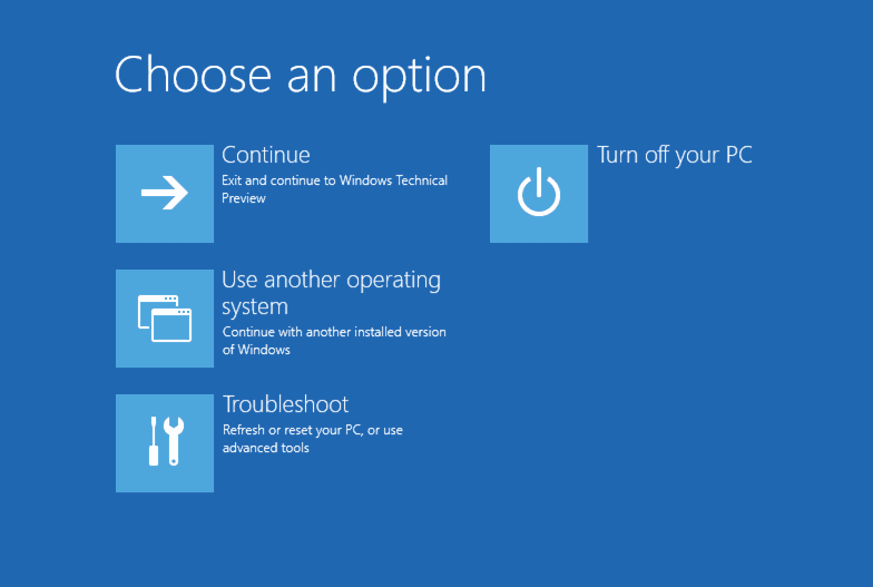 windows 10 install loop