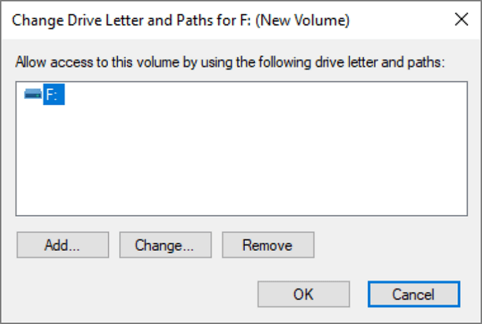 assign static drive letter