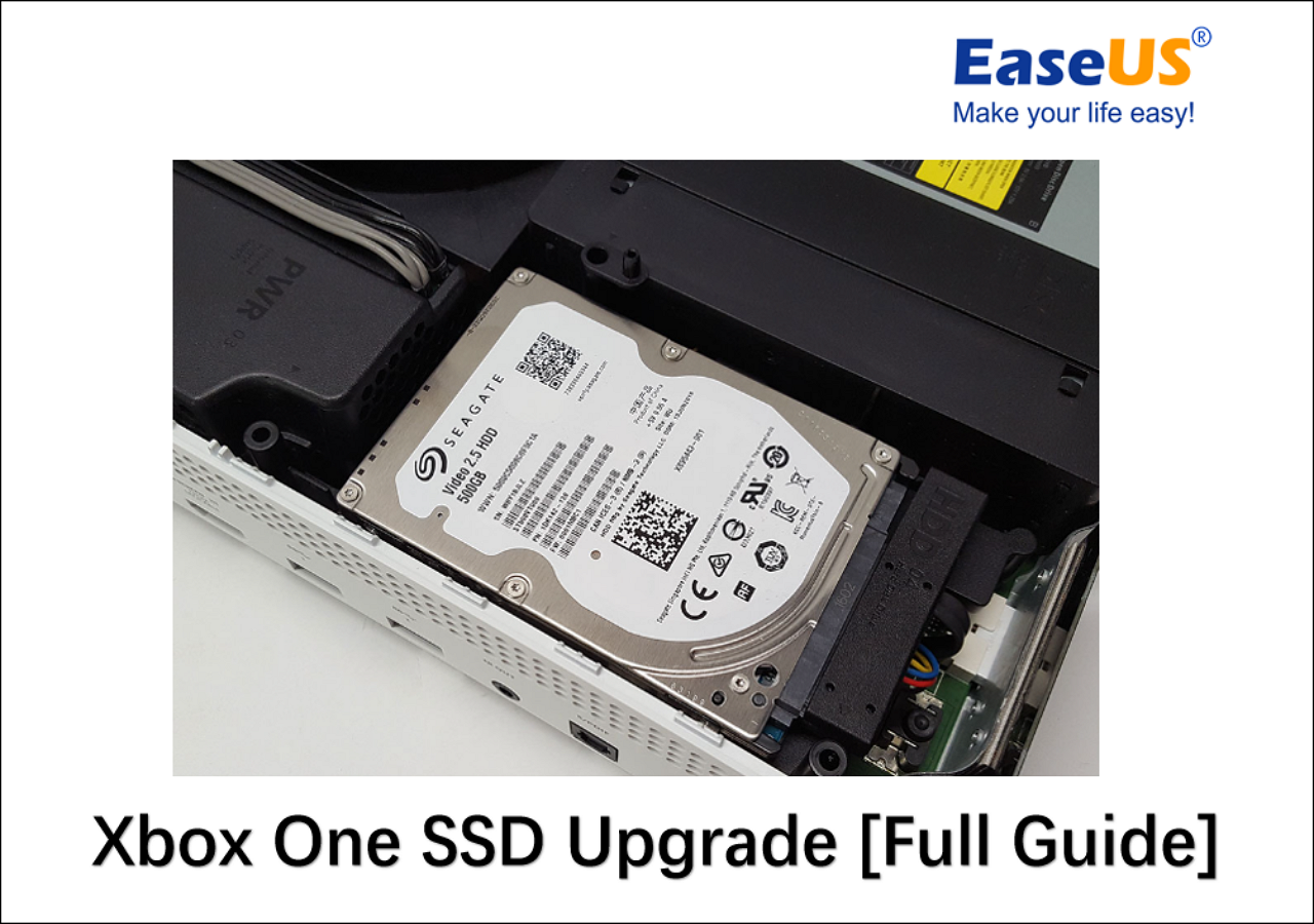 How to Run Xbox One SSD Upgrade Without Reinstalling [Step-by-Step]