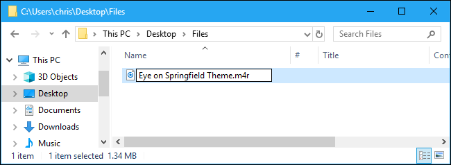 Change File Name Extension