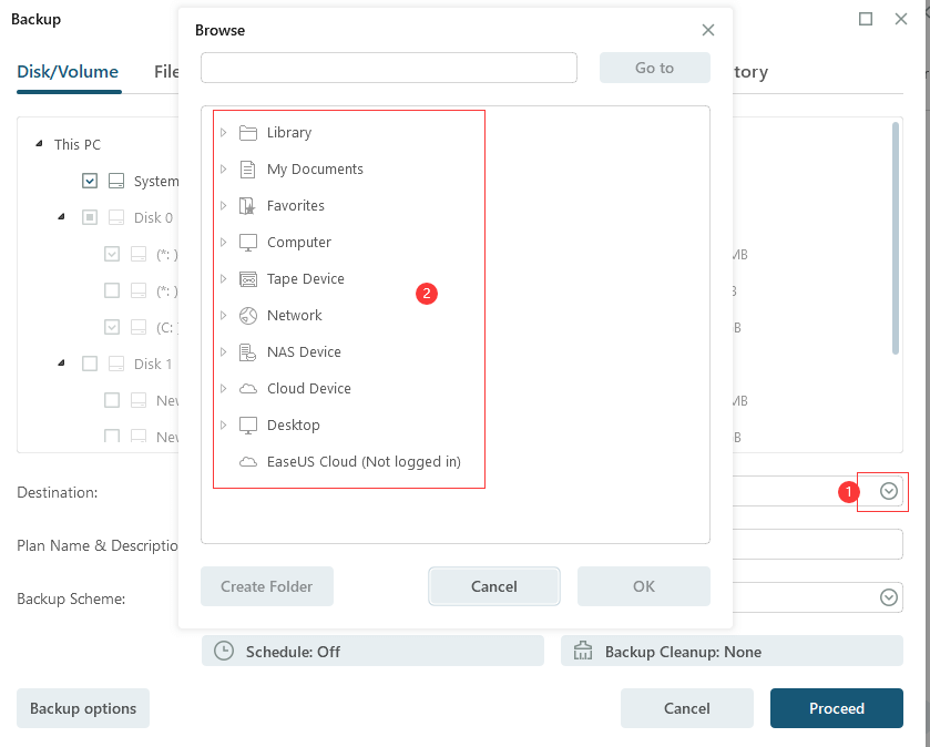 zaktualizuj 10vm do 11 kopii zapasowej systemu 2