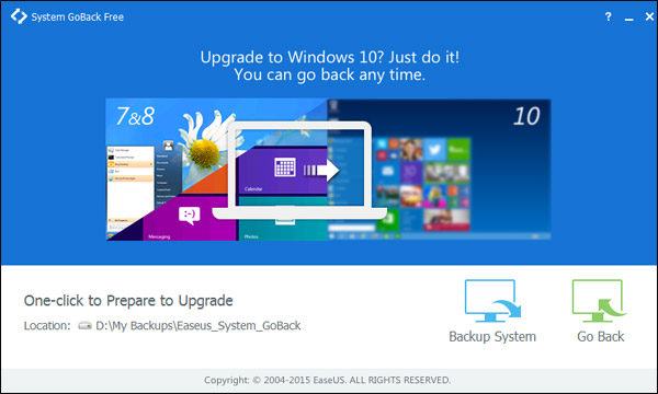 System GoBack Free screenshot System GoBack Free screenshot